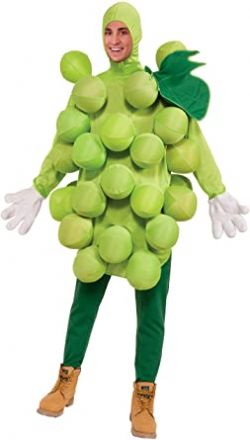 FOOD -  GREEN GRAPE COSTUME (ADULT - ONE SIZE)