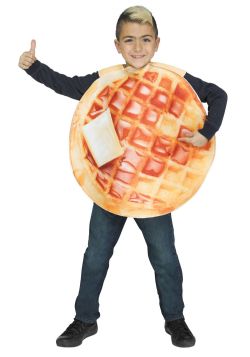 FOOD -  WAFFLE COSTUME (CHILD - ONE SIZE UP TO 14)