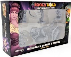 FOOL'S GOLD -  MONSTERS, MECHS AND MONKS MINI FIGURES SET -  5E