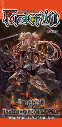 FORCE OF WILL -  BOOSTER PACK (P8/B36) (ENGLISH) -  TEN OATHS OF PROTOPATERPOLIS' WAR