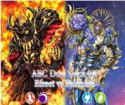 FORCE OF WILL -  EFREET VS FALCHION (ENGLISH) -  ABC DUEL DECK 05