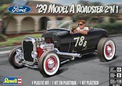 FORD -  1929 MODEL A ROADSTER 2'N1 - 1/25 -  REVELL