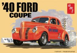 FORD -  1940 COUPE 3 IN 1 - STOCK, CUSTOM, RACING 1/25 (MODERATE)