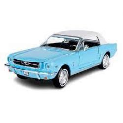 FORD -  1964 1/2 FORD MUSTANG - 1/24 - BLUE -  JAMES BOND - 007