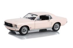 FORD -  1967 MUSTANG COUPE, CREAM - 1/18