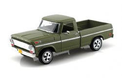 FORD -  1969 F-100 PICKUP, GREEN - 1/24