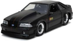 FORD -  1989 MUSTANG GT - BLACK - 1/24 -  BIG TIME MUSCLE