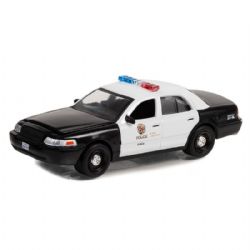 FORD -  DRIVE 2001 FORD CROWN VICTORIA POLICE INTERCEPTOR 1/64 -  HOLLYWOOD SERIES 37
