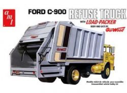 FORD -  FORD C-900 GAR WOOD LOAD PACKER GARBAGE TRUCK 1/25