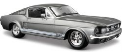FORD -  MUSTANG GT 1967 1/24 - METALLIC SILVER