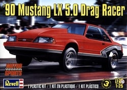 FORD -  MUSTANG LX 5.0 DRAG RACER 1990 1/25 (CHALLENGING)