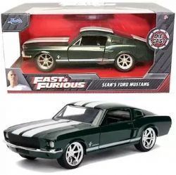 FORD -  SEAN'S FORD MUSTANG - 1/32 - GREEN -  FAST AND FURIOUS