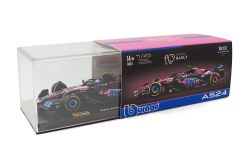 FORMULA 1 -  BWT ALPINE A524 2024 IN PLASTIC CASE - 1/43 10 -  PIERRE GASLY
