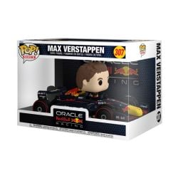 FORMULA 1 -  POP! RIDES VINYL FIGURE OF MAX VERSTAPPEN (4 INCH) -  ORACLE RED BULL RACING 307