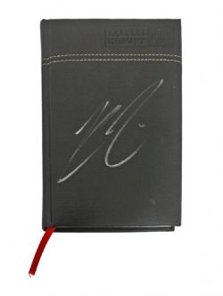 FORMULA ONE -  NOTEBOOK AUTOGRAPHED BY KIMI RAIKKONEN AND ROMAIN GROJEAN
