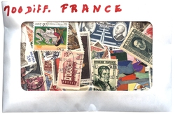FRANCE -  700 ASSORTED STAMPS - FRANCE