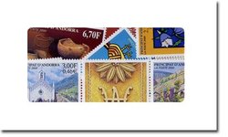 FRENCH ANDORRA -  2000 COMPLETE YEAR SET, NEW STAMPS