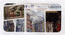 FRENCH ANDORRA -  2013 COMPLETE YEAR SET, NEW STAMPS
