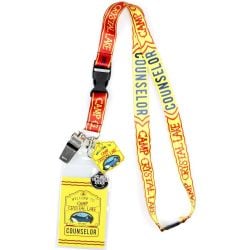 FRIDAY THE 13TH -  CAMP CRYSTAL COUNSELOR LANYARD