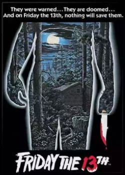 FRIDAY THE 13TH -  ''MMOVIE POSTER'' MAGNET