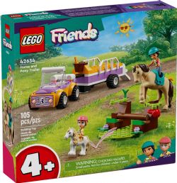 FRIENDS -  HORSE AND PONY TRAILER (105 PIECES) 42634