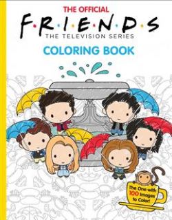 FRIENDS -  OFFICIAL FRIENDS THE TELEVISION SERIES COLORING BOOK