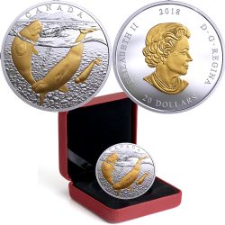 FROM SEA TO SEA TO SEA -  ARCTIC BELUGA WHALE 03 -  2018 CANADIAN COINS