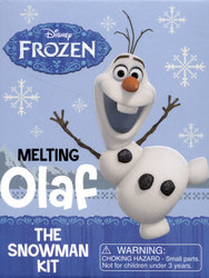 FROZEN -  MELTING OLAF THE SNOWMAN & MINI STICKER BOOK KIT -  DISNEY'S PRINCESSES