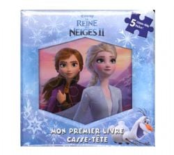 FROZEN -  MON PREMIER LIVRE CASSE-TÊTE DISNEY LA REINE DES NEIGES 2 (FRENCH V.) -  DISNEY'S PRINCESSES