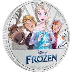 FROZEN -  THE CHARACTERS -  2022 NEW ZEALAND COINS