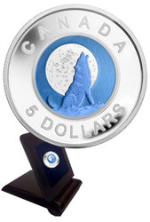 FULL MOONS -  FULL WOLF MOON -  2012 CANADIAN COINS 03