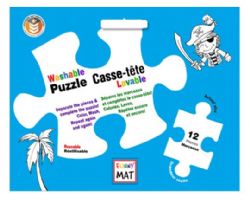 FUNNY MAT -  WASHABLE PUZZLE - PIRATES