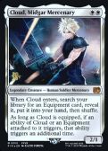 Final Fantasy Promos -  Cloud, Midgar Mercenary