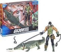 G.I. JOE -  CROC MASTER & FIONA FIGURE (6 INCH) -  CLASSIFIED SERIES 38