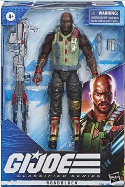 G.I. JOE -  ROADBLOCK ACTION FIGURE (6 INCH) -  G.I. JOE CLASSIFIED 01