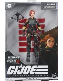 G.I. JOE -  SCARLETT ACTION FIGURE (6 INCH) 20 -  G.I. JOE CLASSIFIED 20