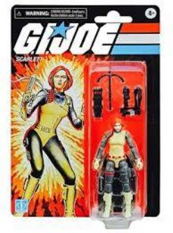 G.I. JOE -  SCARLETT FIGURINE (3.75