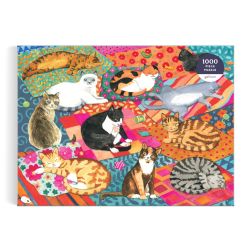 GALISON -  LOUNGING CATS (1000 PIECES) -  ALISON KOLESAR