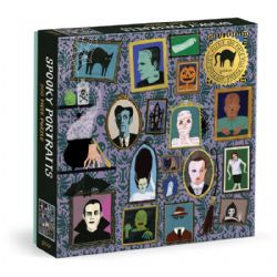 GALISON -  SPOOKY PORTRAITS - FOILED (500 PIECES) -  ANNE BENTLEY
