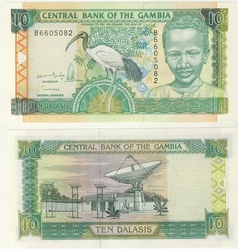 GAMBIA -  10 DALASIS 1996 (UNC) 17