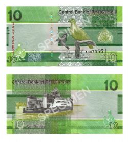 GAMBIA -  10 DALASIS 2019 (UNC) 38