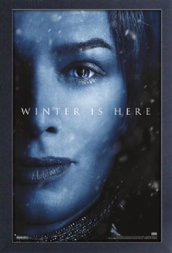 GAME OF THRONES, A -  CERSEI - WINTER IS HERE PICTURE FRAME (13
