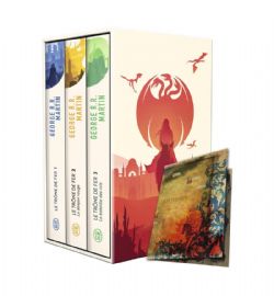 GAME OF THRONES, A -  COFFRET EN 3 VOLUMES (TOMES 01 À 03) AVEC UNE CARTE -  SONG OF ICE AND FIRE, A