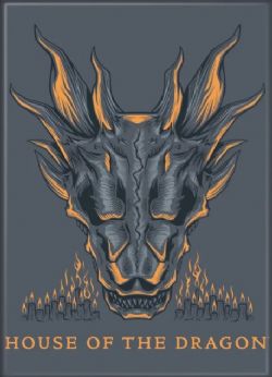 GAME OF THRONES, A -  ''DRAGON HEAD'' MAGNET -  HOUSE OF THE DRAGON