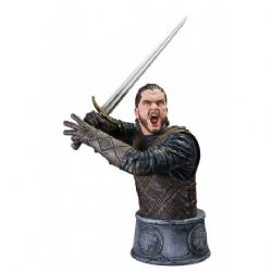 GAME OF THRONES, A -  JON SNOW : BATTLE OF THE BASTARDS BUST (6 INCH)