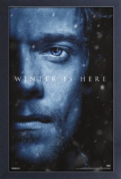 GAME OF THRONES, A -  THEON - WINTER IS HERE PICTURE FRAME (13