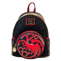 GAME OF THRONES - HOUSE OF THE DRAGON -  TARGARYEN - BACKPACK -  LOUNGEFLY