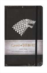 GAME OF THRONES -  HOUSE STARK - HARDCOVER RULED JOURNAL (192 PAGES)