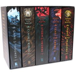 GAME OF THRONES, THE -  A SONG OF ICE AND FIRE BOX SET (5 BOOKS)