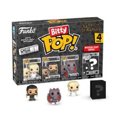 GAME OF THRONES -  TINY POP! GAME OF THRONE (DAENERYS-BRIDE, KHAL DROGO, DROGON AND MYSTERY) -  BITTY POP!